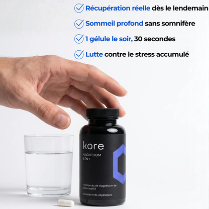 Magnesium 4 en 1 - 60 gélules